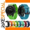 Vibrant Silicone Watch Straps for Garmin Models
