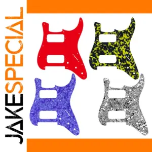 Custom Pickguard for Squier Strat VII HH