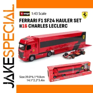 Ferrari SF24 & Mercedes W15 1:43 Diecast Models