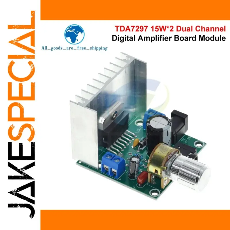 Enhance Your Audio Projects with the Vibrant Green TDA7297 Audio Amplifier Module 1 2c35f1a2361847ae99a9606f product image