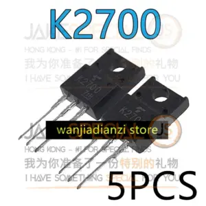 K2700 2SK2700 MOSFET Set 900V 3A Pack of 5