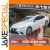 Lexus LS500h 1:18 Diecast Model in White
