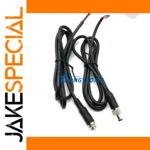 CCTV Power Cable 0.3m-1m with Secure Lock