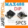 Set of 5 MAX485CPA/MAX485EPA DIP8 RS-485 Transceivers