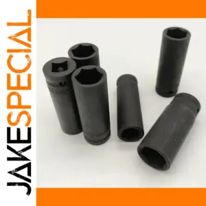 Heavy-Duty 1/2 Inch Deep Impact Socket Set (8mm–41mm)