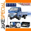 Vibrant Blue 1/18 RC Cargo Van for Rugged Terrain