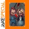 Chucky Tiffany Horror Wall Sign Decor