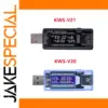 Dual USB Power Meter with Voltage & Current Readings