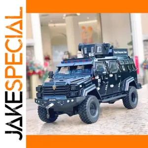 Armored Military Diecast Model Car 1:24 Scale