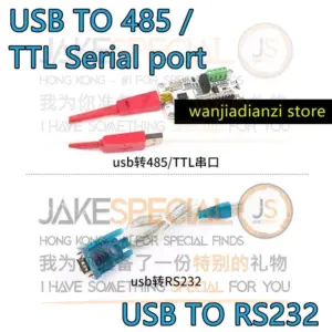 USB to Serial Converter with RS485/TTL Support