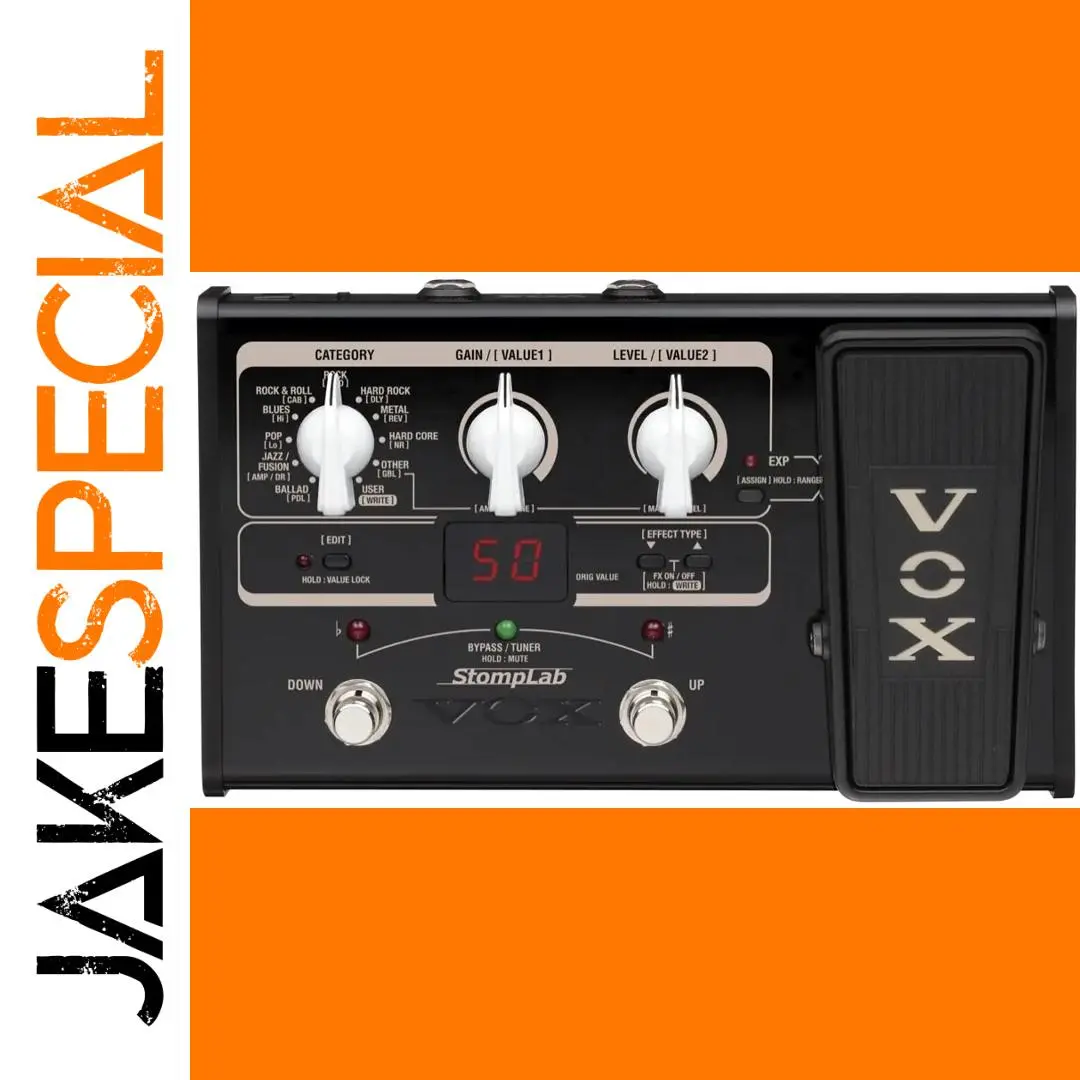 Vox StompLab IIG Modeling Guitar Effects Processor 1 Vox StompLab IIG Modeling Guitar Effects Processor