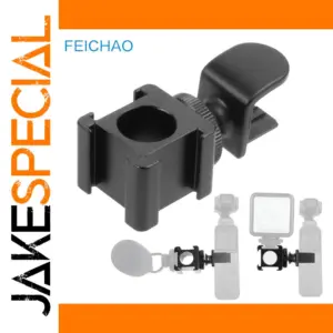 DJI Osmo Pocket 2 Hot Shoe Adapter in Black