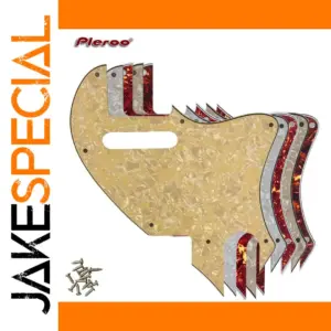 F-hole Telecaster Pickguard in Multiple Finishes
