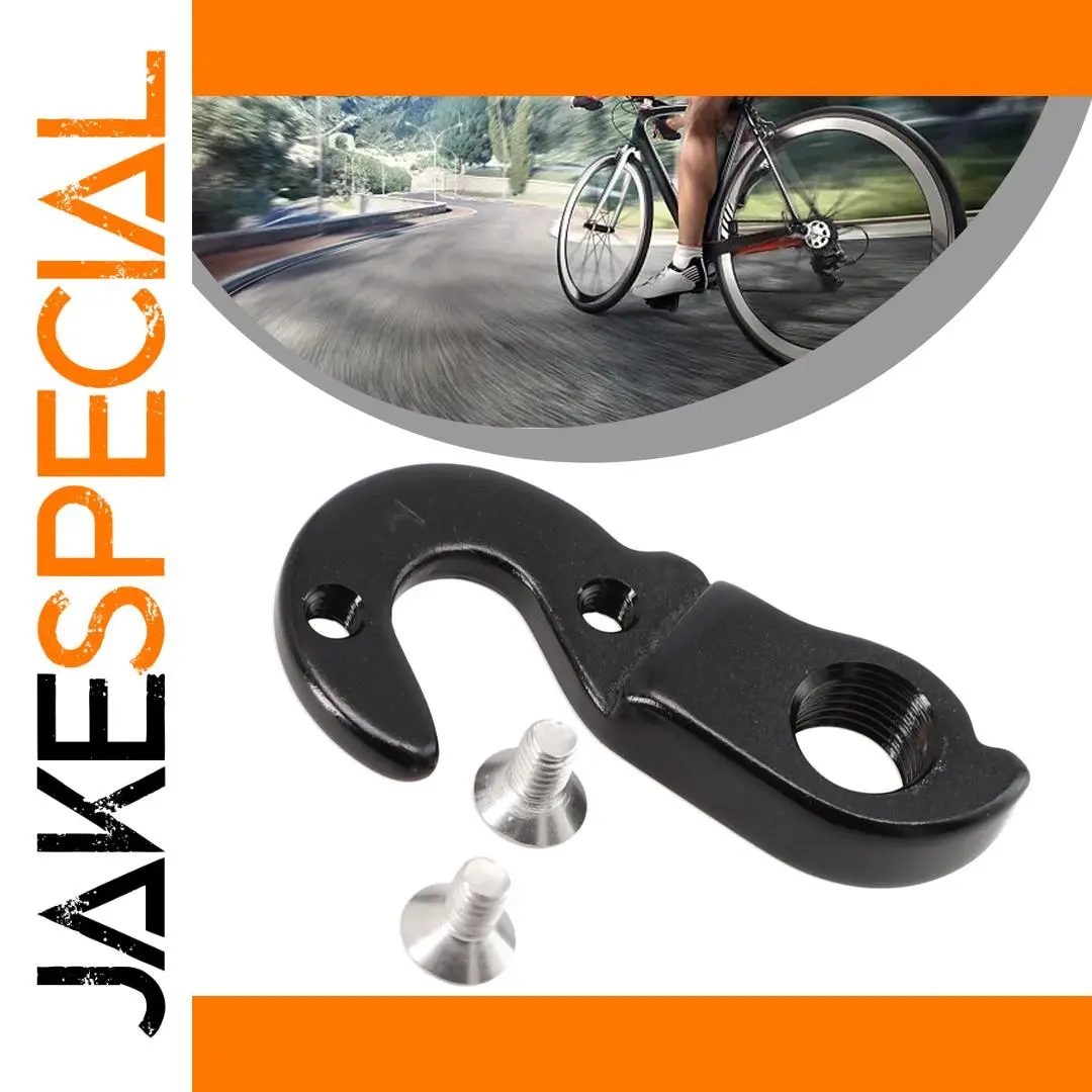 Black Aluminum Derailleur Hanger Tail Hook for Compatibility 1 Black Aluminum Derailleur Hanger Tail Hook for Compatibility