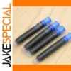 Blue Fountain Pen Refill Set for 3.4mm Models