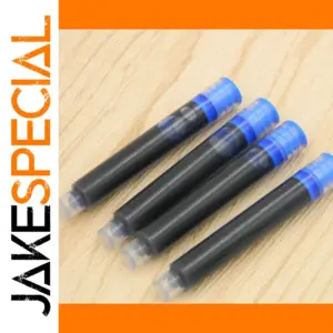 Blue Fountain Pen Refill Set for 3.4mm Models