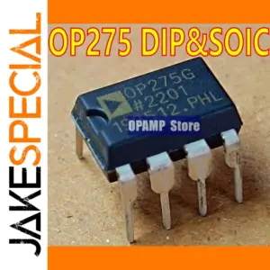 OP275 Dual Precision Operational Amplifier