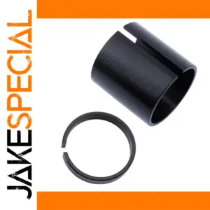 Black Aluminum Steerer Stem Adapter Set for Bikes