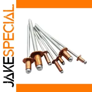 Open Dome Copper Steel Rivets Set for Versatile Fastening