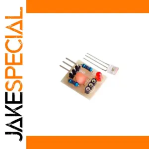 Compact 5V Laser Sensor Receiver Module