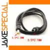 Pure Copper DC Power Cable 1m with Gold & Black Connectors