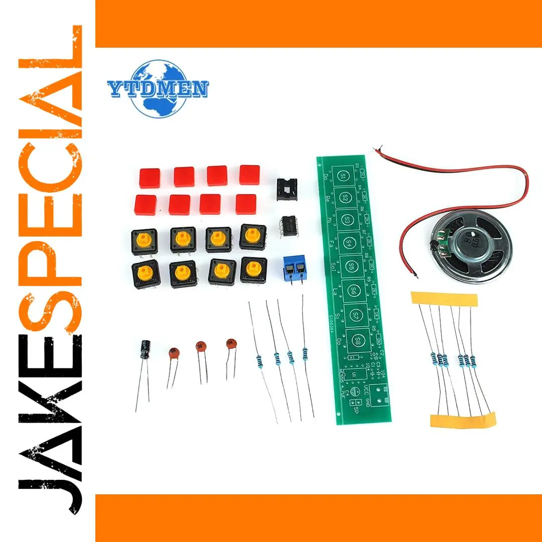 Vibrant DIY Electronic Organ Kit with Green PCB 1 Vibrant DIY Electronic Organ Kit with Green PCB