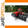 Red 12-Wheel Tractor Diecast Model for Collectors