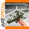 Detailed 1:52 Scale Military Helicopter Model