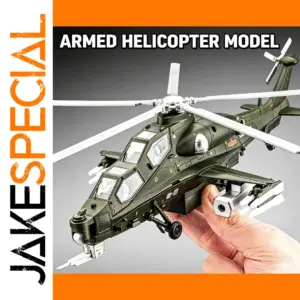 Detailed 1:52 Scale Military Helicopter Model