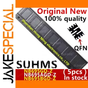 Set of 5 NB695GD-Z Logic ICs in QFN Packaging