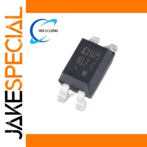 Set of 10 SMD Optocoupler ICs LTV-817S-TA1-C & LTV817S