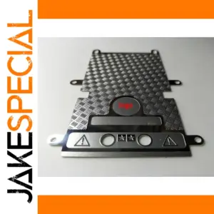 Stainless Steel RC Truck Rear Skid Plate