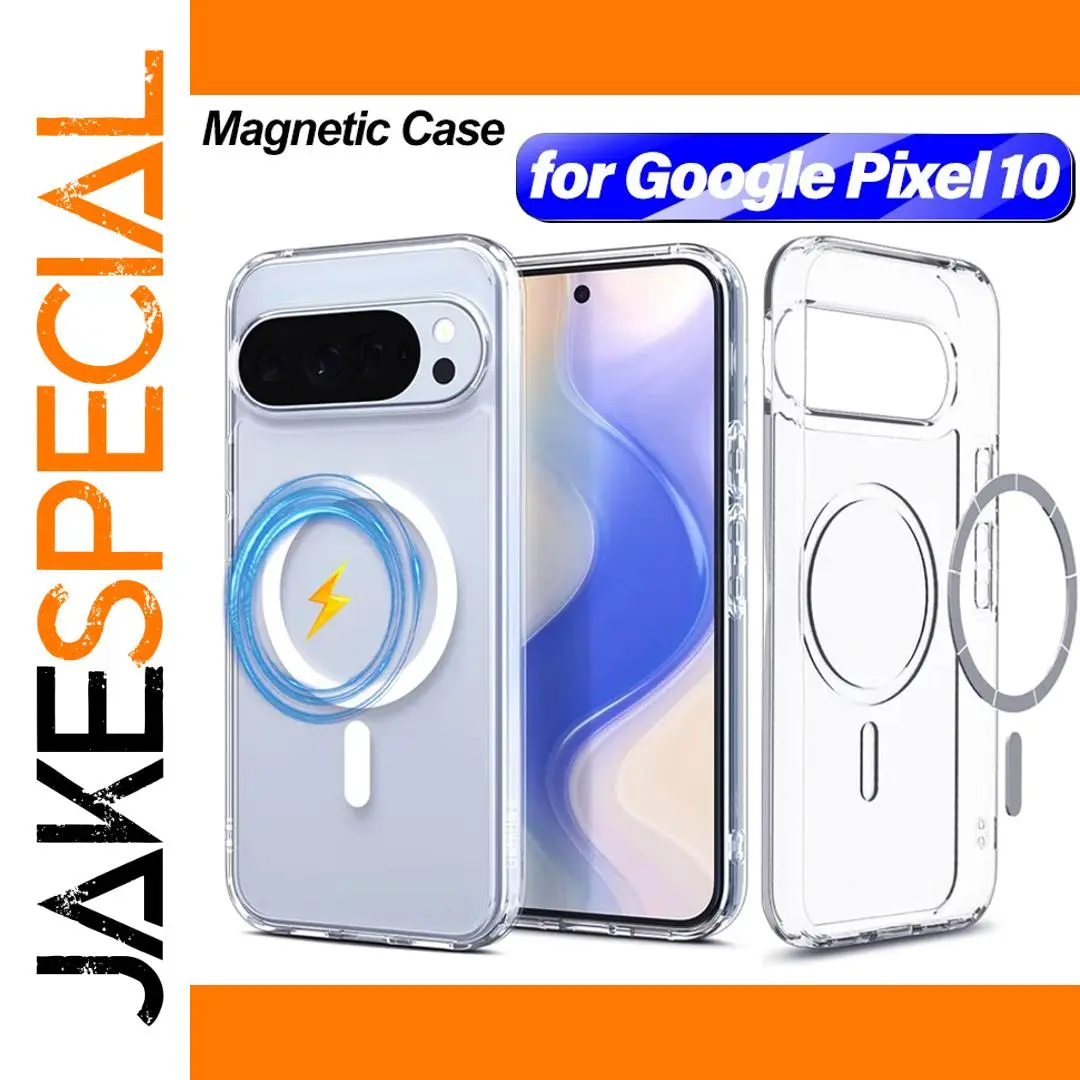 Clear Magnetic Protective Case for Pixel 10 Series 1 Clear Magnetic Protective Case for Pixel 10 Series