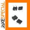 10-Pack DIP-4 Bridge Rectifiers 1000V 2A