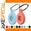 Silicone Airtag Case with Keyring in 9 Colors