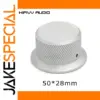 Silver Aluminum Volume Knob for HiFi Systems