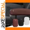 Plush Leather Car Armrest Cover 12x7.8"