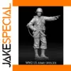 WWII US Officer Resin Model Kit 1:35 Scale