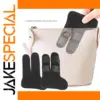 Black Anti-Slip Baseball Finger Sleeves Set
