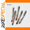 Elegant Wooden & Metal Multi-Color Pen
