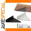 Triangle Wall Brackets for Shelves 100x80cm