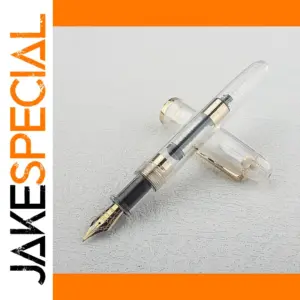 Transparent White Fountain Pen Model 9016