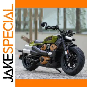 Miniature Alloy Motorcycle Model by MAKEDA