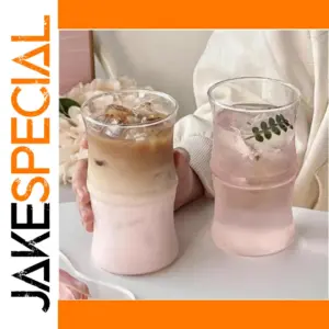 High Borosilicate Glass Mug 500ml, Set of 2