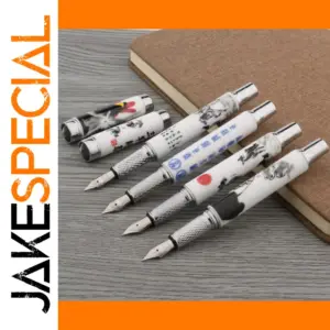 Elegant Asian-Inspired Ceramic Fountain Pen