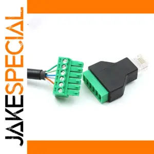 RJ12 to Screw Terminal Adapter for Industrial Use