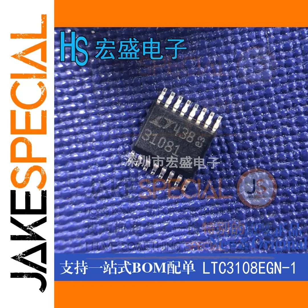 LTC3108IGN-1 & EGN-1 Surface-Mount Switch (16-Pin SSOP) 1 LTC3108IGN-1 & EGN-1 Surface-Mount Switch (16-Pin SSOP)
