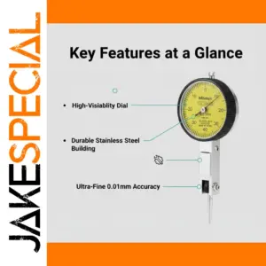 Mitutoyo Dial Indicator 513-404 0.8mm Range