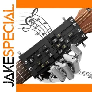 Black Guitar Chord Trainer for Beginners