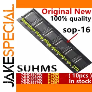 High-Performance Digital IC Set (74HC590, 74HC594, 74HC595, 74HC597)